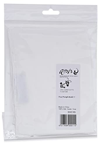 PEBEO Arty'S Fashion Seidenschal Ponge 5, Weiß, 21 x 13 x 0,2 cm