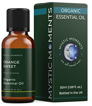 Mystic Moments | Momentos místicos | Aceite Esencial Orgánico Dulce de Naranja - 50ml - 100% Puro