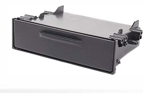 carav 11–155 Ablagefach für Autoradio Radioblende DVD Dash Installation Kit Universal mit Deckel Faszie mit 180 * 50 * 98 mm