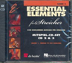 Essential Elements Band 1 2 und 3 für Streicher
