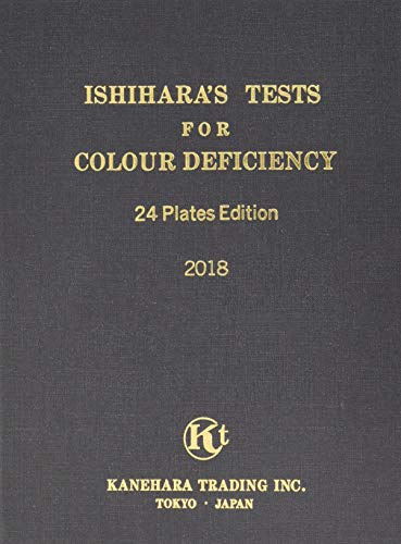 GIMA Ishihara Test pour chromatique – Livre de 24 feuilles