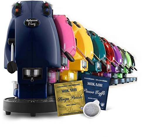 MACCHINA CAFFE FROG REVOLUTION + OMAGGIO 200 CIALDE MOKAOR QUALITA' ORO