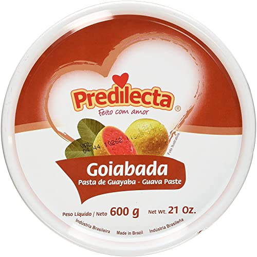Predilecta - Goiabada 600 g | Pasta de guayaba 21 onzas - Fabricado en Brasil por N/A