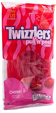 Twizzlers Pull n Peel*Cherry* 172g Fruchtgummi USa