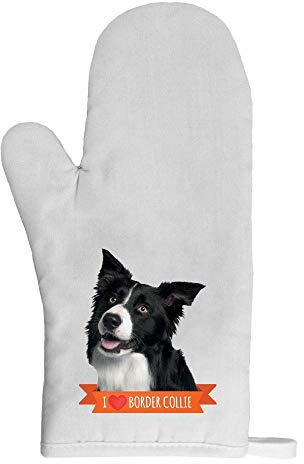 Mygoodprice Gant de Cuisine manique Border Collie