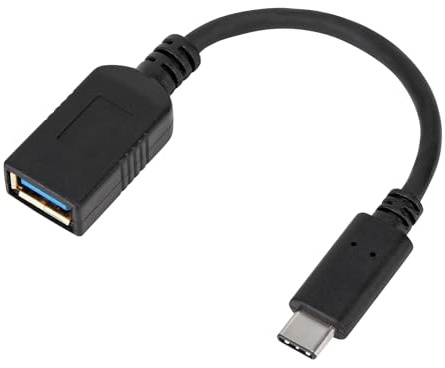 MMOBIEL Adaptateur USB C (mâle) vers USB A (Femelle) Compatible avec iPhone 17 16 15, Samsung Galaxy S26 S25 S24 S23 S22 S21, Huawei P40 P30 P20, Xiaomi, Google Pixel, OnePlus