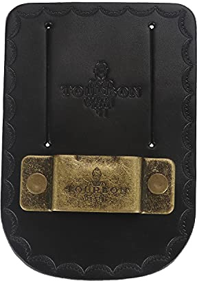 Tourbon 3m-10 Metre Leather Craft Tape Measure Belt Holder Pouch(Black)