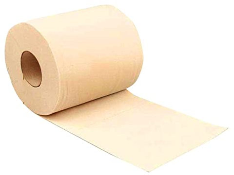 VSOLS 10 Brötchen Heimküchen -Toilettenpapier 4 Schichten verdickte Bambus Zellstoff Weiches Papiertuch Rollenpapier (Color : Yellow)
