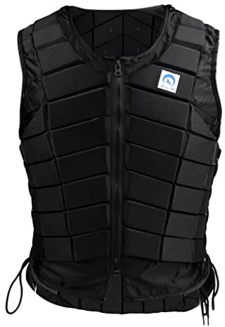 Sharplace Reitschutzweste Schwarz