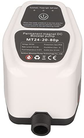 100‑240V UK Plug Hose Garden Hose Pressure Booster Water Pressure Booster Pump, Booster Pump Automatic Water Pressure Shower Boosting Recirculating Wall Mounted DC Pump