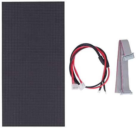 Flexibles LED-Matrix-Panel, Digitales Flexibles LED-Panel, FPCB, Vollfarbarbeit, Magnetische Rückseite, 208 X 64 Pixel, DC 5 V, Für Heimdekoration, Auto, Geschäft, Bar, Party