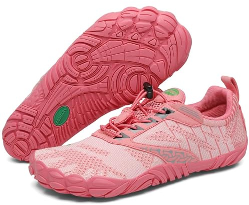 SAGUARO Barfota Trail-skor Herror Klätterskor Kvinnor Minimalistiska Vattenskor Sport-skor, 42 EU