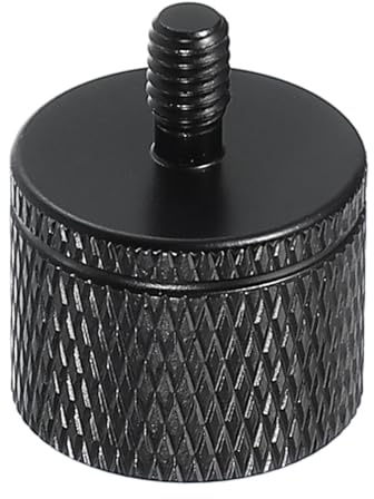 PATIKIL Adattatore Vite Treppiede 1/4 Femmina a M4 Maschio, Vite per Microfono Vite Fotocamera Convertitore Doppia Testa per Supporto Microfono Accessori Braccio Magico