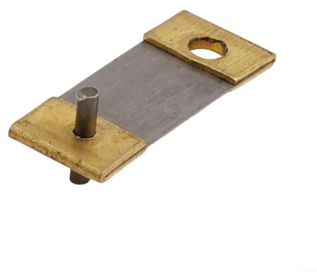Uhr-Pendelblatt, mechanische Uhr aus Metall, schwingendes Federblatt, alte hängende Uhr, Ersatzteile, Vintage-Uhr-Pendelblatt (21 x 8 mm)