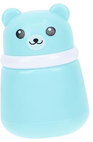 Toyvian Carton Bär Puderbehälter Puderquastenbox Aus Kunststoff Mit Deckel Leichte Talkumpuderbox Für Unterwegs Sichere Aufbewahrung Von Körperkosmetikpuder Für Kinder Und Outdoor Einsatz