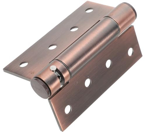 Holibanna 2 Pezzi chiudiporta automatico cerniere pesanti porta automatica in primo piano iscrizione dovere cerniere caricate a molla cerniere della porta caricate a molla Lega di alluminio