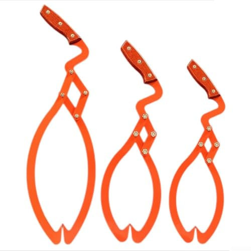 Pinze per tronchi con impugnatura ergonomica per sollevare tronchi, perfette per attività all'aperto e trasportare carichi fino a 150 kg (50,8 cm)