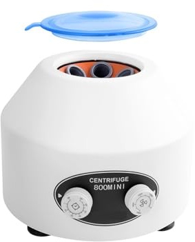 OPFVUJIKX Centrifuga Medica Centrifuga for Sangue da Laboratorio Centrifuga for Plasma PRP Digitale Macchina centrifuga 4000rpm 5000rpm Provetta for centrifuga da 5 ml e 10 ml(800MINI)