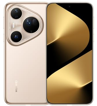 HUAWEI Pura 80 Ultra Smartphone 16GB+512GB, Prestige Gold | Umschaltbare Dual-Teleobjektivkamera, 1 Zoll Ultra Lighting HDR-Kamera, KI-Geräuschunterdrückung, 5170 mAh Akku