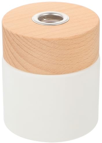 GLSTOY Botella Difusora de Fragancia de Vidrio Blanco 100ml Portátil y Conveniente para Reuniones Familiares y Fiestas Decoración Elegante para Aromaterapia