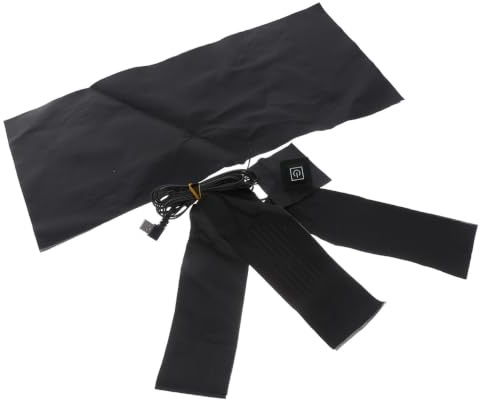 NULYLU Piastra Riscaldante e Superficie Morbida al Tatto per Abbigliamento in Materiale Carbonioso con Regolazione del Calore per Guanti e Cuscini Invernali