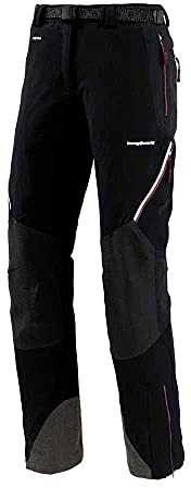 Trangoworld Uhsi Fi Pant. Largo, Mujer, Negro/Antracita, XL