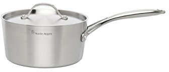 Stanley Rogers Conical Tri-Ply Cooking Pot Diameter 20 cm with Lid 2.5 Litre Capacity Stainless Steel Casserole Dish for Ceramic, Electric and Induction Hobs Dishwasher Safe Quantity 1 Pc