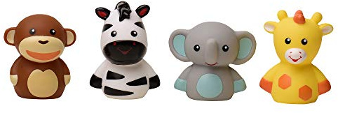 Magic Years Jungle Animals Finger Puppets (4 pc Set)