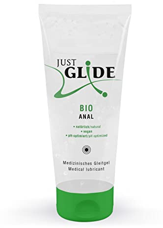 ORION Just Glide Bio Anal 200 ml, Anal Gleitgel, transparent, vegan