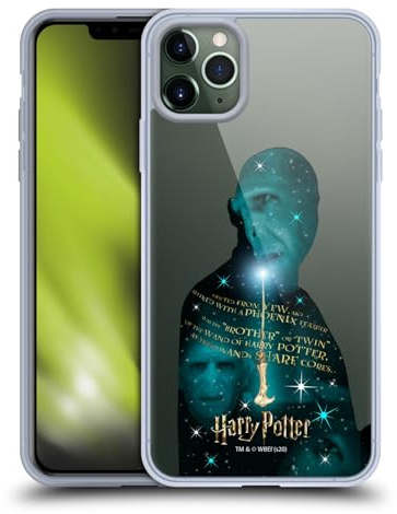 Head Case Designs Officially Licensed Harry Potter Voldemort Yew Wand Deathly Hallows XXXVIII Gel Case [Military Grade Protection] Compatible with Apple iPhone 11 Pro Max and Compatible with MagSafe