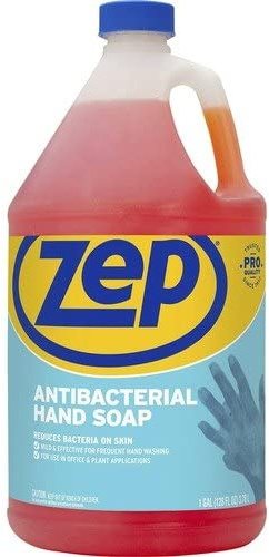 Zep Commercial Antimicrobial Hand Soap, 1 Gallon, R46124, 128 Fl Oz (Pack of 1)