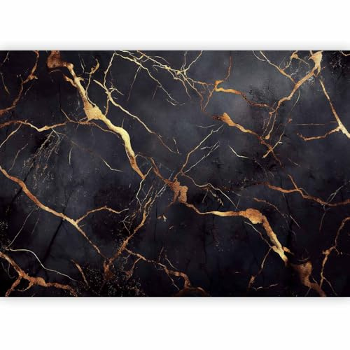 murando - Fototapete selbstklebend Steinwand, 343x256 cm, Schlafzimmer | Selbstklebend ohne Kleister, Full HD Druck, ideal fürs Wohn- oder Schlafzimmer, schnelle Montage, lichtbeständig, geruchsfrei