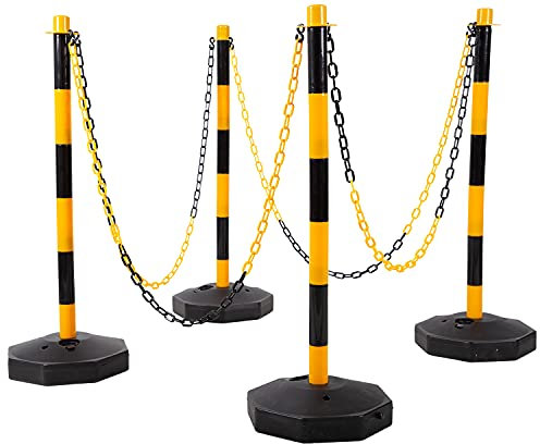 KS TOOLS Absperrpfosten-Set 117.1550