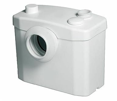 SFA Hebeanlage 400W Sanitär - Modell SANIBROYEUR - Abwasserhebeanlage bis 5 m Höhe - Abwasserzerkleinerer für Toiletten, Waschbecken, Dusche, Bidet (3308811299017)
