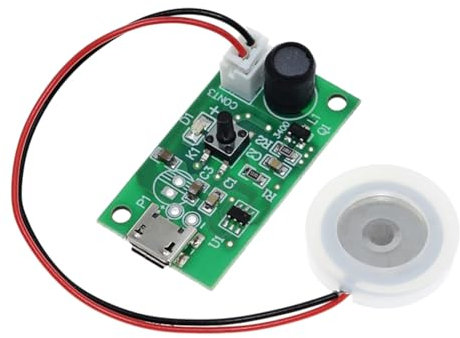 Fiorky Circuito for creatore di Nebbia e Driver Mini nebulizzatore oscillante Atomizzazione Pellicola Atomizzatore Foglio Modulo for nebulizzatore ad ultrasuoni (Kit)