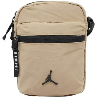 Jordan - Airborne Crossbody Bag for: Unisex-Adult, Beige Black, One Size