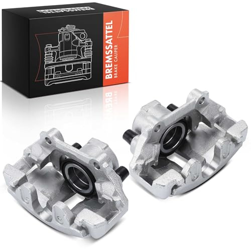 Frankberg 2x Bremssattel Bremszange Vorne Links Rechts | Kompatibel mit Halter (Lochabstand Halterung 94mm) Pass.a.t Pass.a.t Variant A4 A6 Replace# 4B0615123