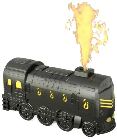 Train Diffuser, Steam Train Diffuser, Train Diffusers for Home, Equipped with Wireless Remote Control, Steam Train Essential Oil Diffuser, for Home Bedroom Office