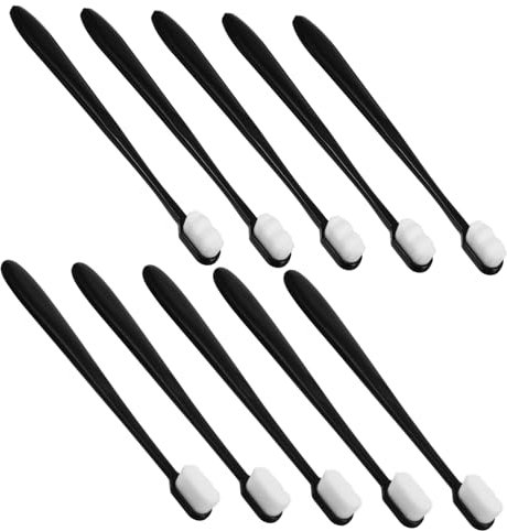 TOVINANNA 10stücke Weiche Zahnbürste Mit Sanften Borsten Für Senioren Bürstenreiniger Für Empfindliche Zahnfleisch Zahnreinigungsbürste Für Erwachsene Und Junge Mädchen Fingerzahnbürste Mit