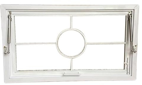 HJLKDYM Dachluke Aus Aluminiumlegierung, Diebstahlsicheres Türoberlicht, Wartungslukendeckel, Unterputzmontage Fensterauslass Für Keller Deck(80x50cm)