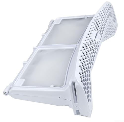 ZWEquipint Filtro anti-pelucchi compatibile per AEG per Electrolux 8074539019 asciugatrice, 335 x 170 x 80 mm, filtro in plastica bianco