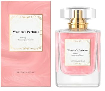 Rose Perfume for Women, Roses Fragrance Perfume Spray, Long Lasting Light Fragrance Mist for Body and Hair, 50ml (Rose)