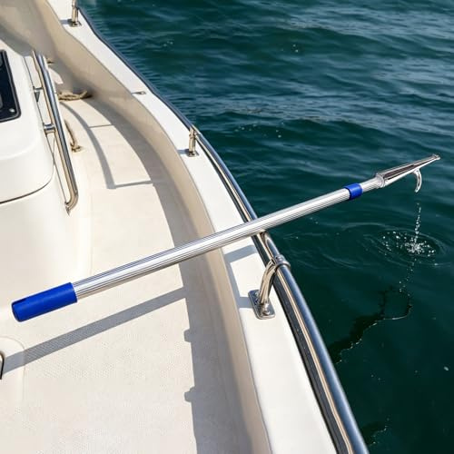 Båtshakar Teleskopstång för båtkrok för dockning, 8m 7 6 5 4 3,0 meter aluminium Professionell lockbete retrieverstav för förtöjning av yacht/kajak(7M/23FT)