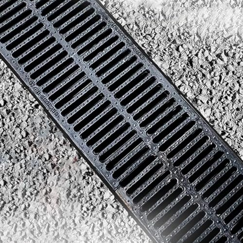 Générique Caillebotis en Résine Composite, Découpable Et Antidérapant | Drainage Très Efficace, Anti-obstruction (50x20x3cm (19.7x7.9x1.18in))