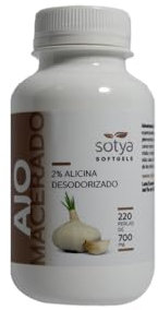 Sotya Softgels, Ajo Macerado, 220 Perlas, 700 mg