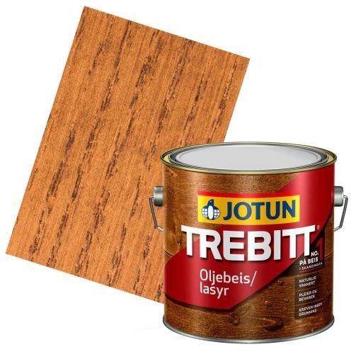 JOTUN TREBITT Lasur Eiche 3l - Holzlasur Holzschutzlasur
