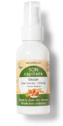 Producto para el cuidado capilar de silicio orgánico con perfume de almendra – 100 ml