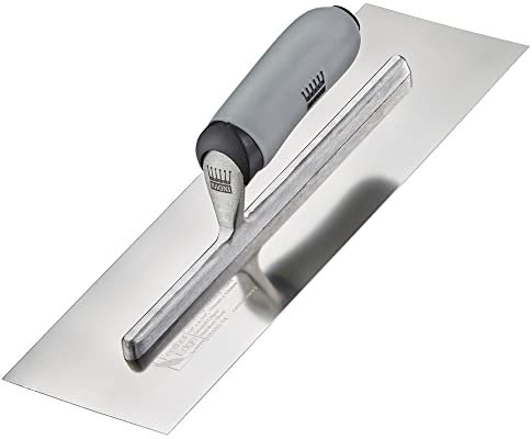 RAGNI R618S-Feather Edge Finishing Trowel,16 Stainless Steel 16 X 4-3/4