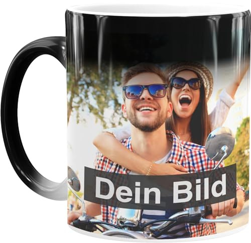 MoonWorks® Zaubertasse mit Foto Farbwechsel personalisierte Foto-Tasse Panorama unisize