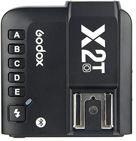 Godox X2T-O TTL-Funkblitzauslöser für Olympus, Panasonic, Unterstützung der HSS-Funktion 1 / 8000s, 5 dedizierte Gruppentasten und 3 Funktionstasten